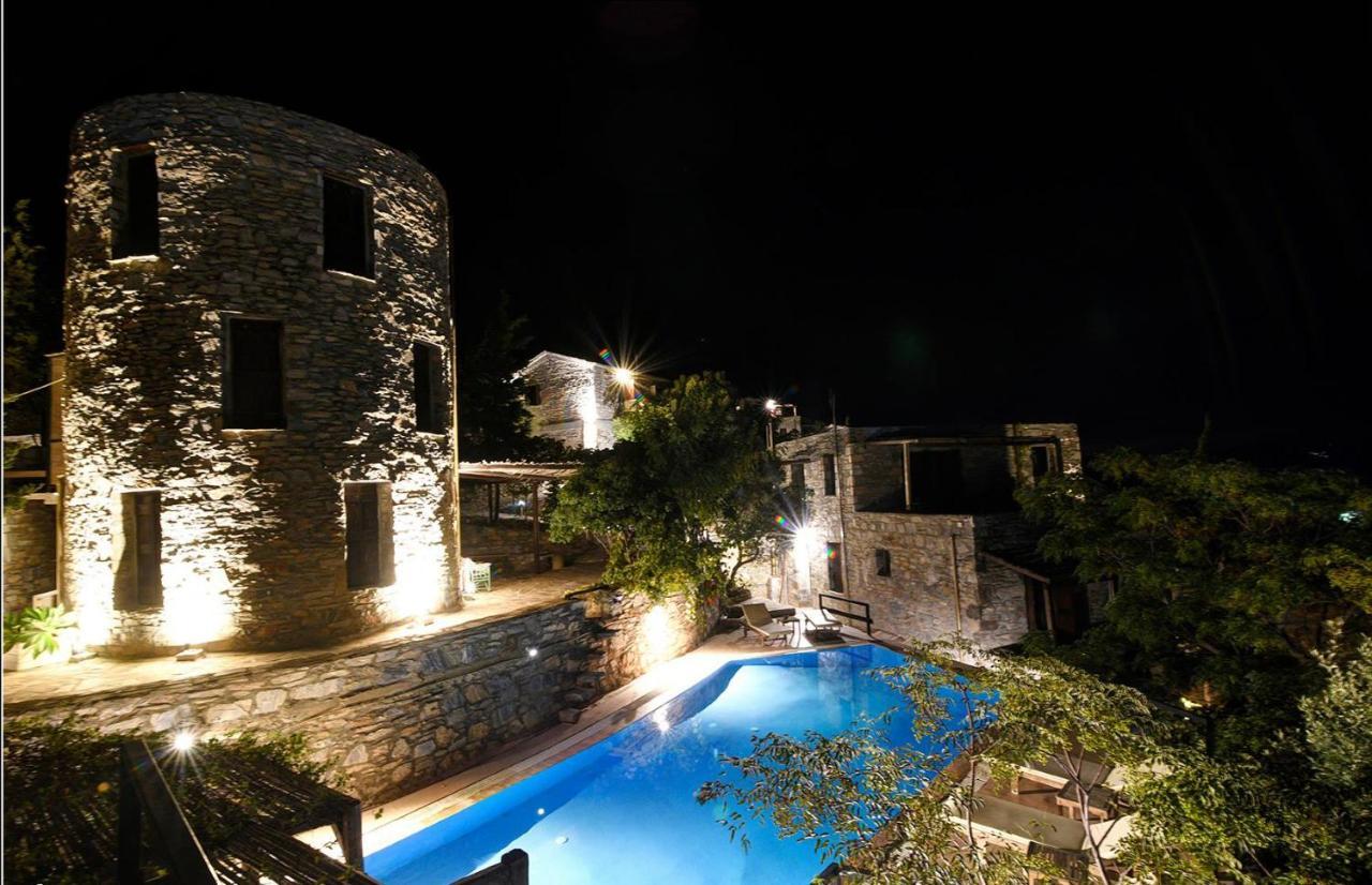 Pyrgos Traditional Village Ágios Kírykos Extérieur photo