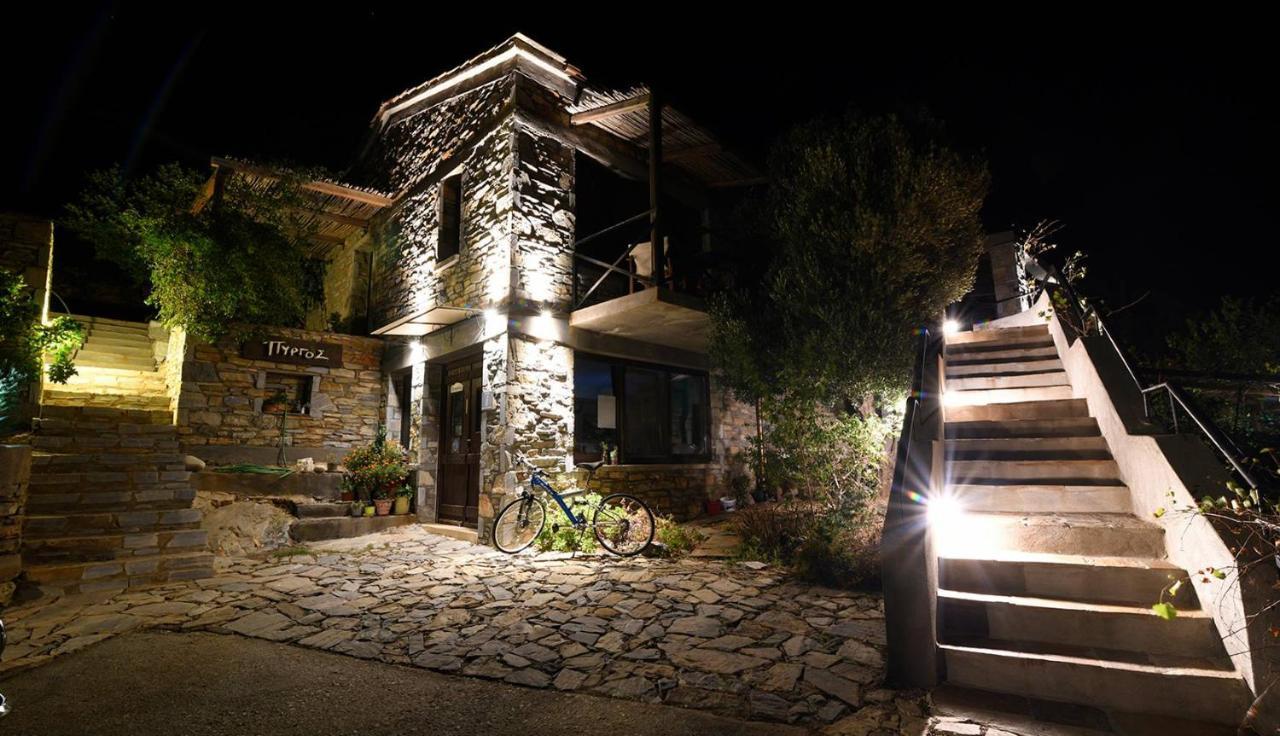 Pyrgos Traditional Village Ágios Kírykos Extérieur photo