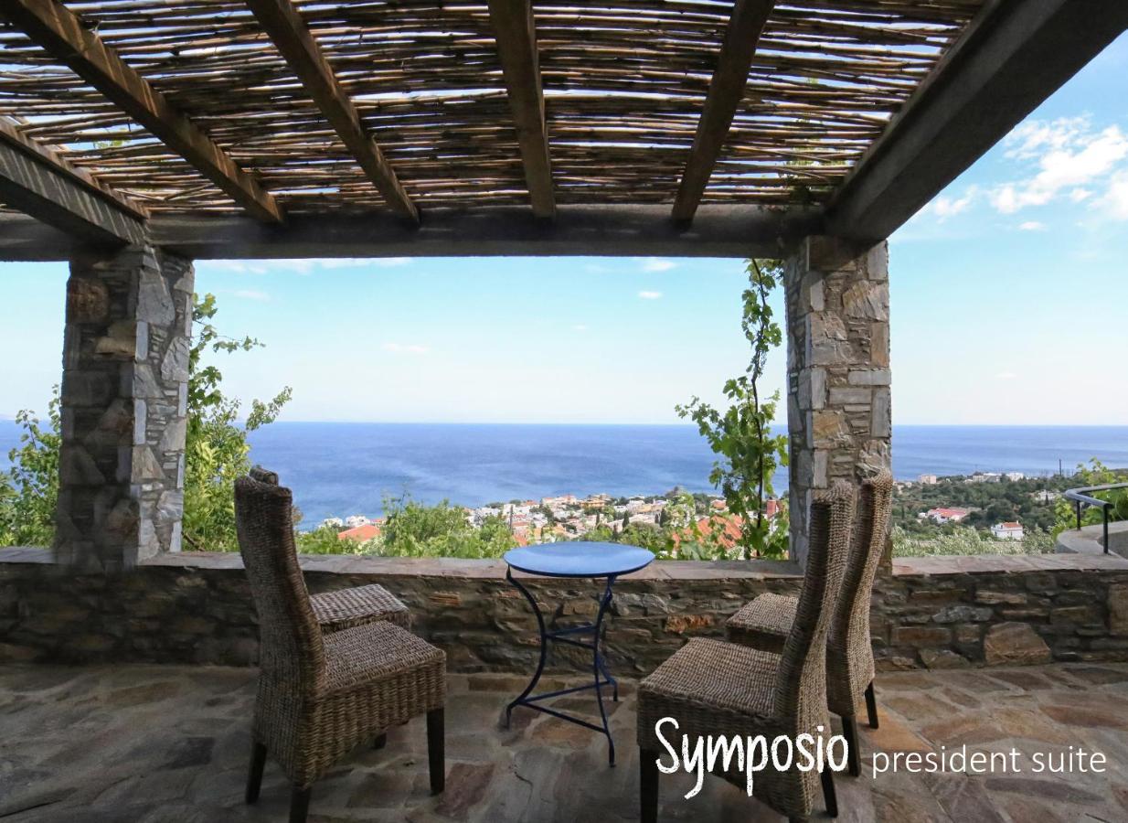 Pyrgos Traditional Village Ágios Kírykos Extérieur photo